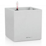 Lechuza CANTO Stone 30 Low Quartz White