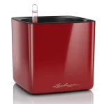 Lechuza CUBE Glossy 16 Scarlet red high-gloss