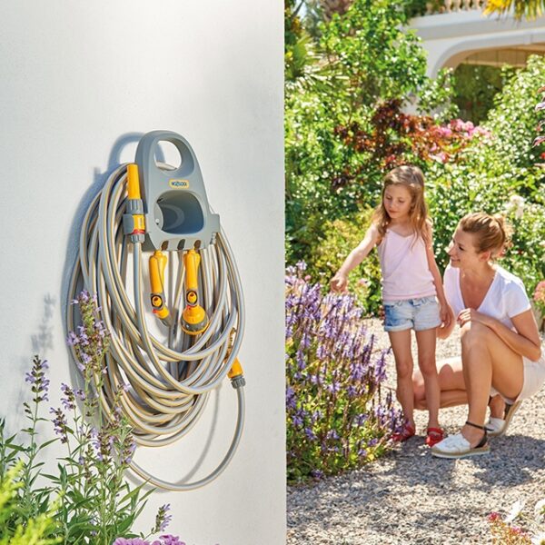 Σετ βάση τοίχου με λάστιχο 20m - HOZELOCK - Image 2