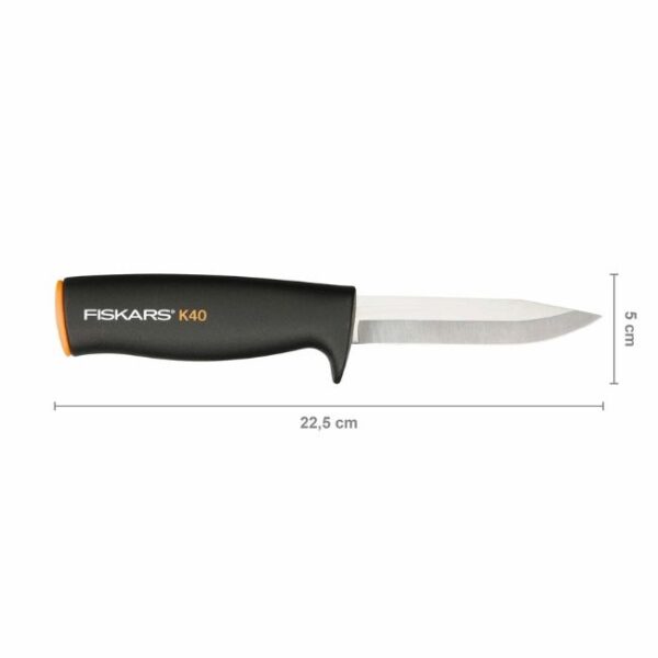 Μαχαίρι γενικής χρήσης K40 με θήκη - FISKARS - Image 2